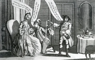 En viss person i en dåres karaktär, 1770