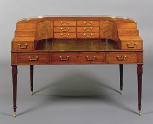 Ett skrivbord i George III Carlton House, ca 1800 (trä)