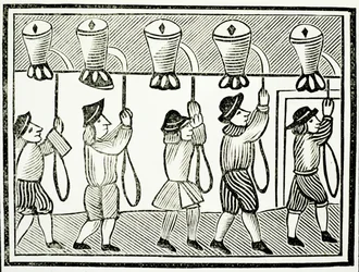 A Peal of Church Bells, från en samling pamfletter om esoterica, ca 1500-talet