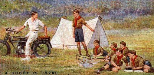 En scout är lojal, 1929