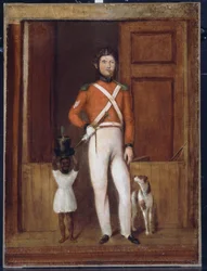 En sergeant vid ett kavalleriregemente, ca 1830