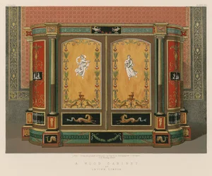 Ett träskåp av Levien, London