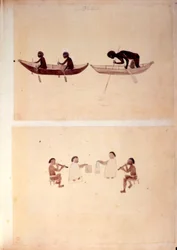 Add.15508 fol.10 Aboriginernas fiske, från 
