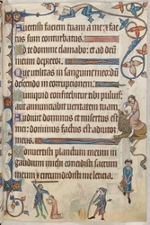 Lägg till. 42130, f.56, Psalm 29, Avrättning av Thomas av Lancaster, från 