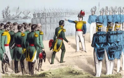 Efter slaget vid Monterrey överlämnar den mexikanske generalen Pedro de Ampudia staden till den amerikanske generalen Zachary Taylor under det mexikansk-amerikanska kriget 1846-48