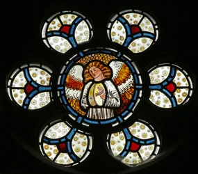 Ängel med cymbaler