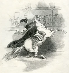 Astleys Amphitheatre, London, Scen i cirkusen