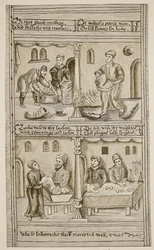 Bakers of York, 1595-1596 (sepiafoto)