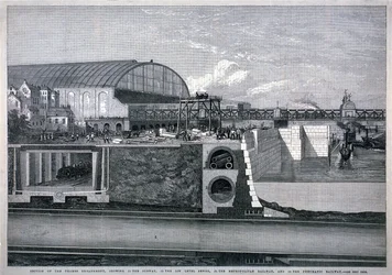 Bazalgette, Themsen Embankment, 1867