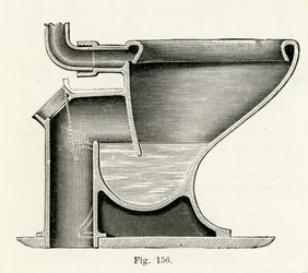 Baziers Patent Direct-Action Closet, 1870