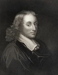 Blaise Pascal (1623-62) från Gallery of Portraits, publicerad 1833