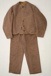 Pojkkostym, ca 1880 (vävd ull)