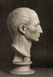 Byst av Gaius Germanicus Caesar (AD 12-41)