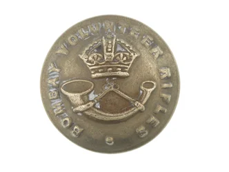 Button, Bombay Volunteer Rifles, 1901-1947