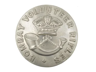 Button, Bombay Volunteer Rifles, före 1901