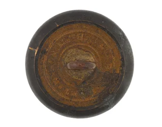 Button, Calcutta volontärgevär, före 1901