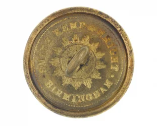 Button, andra led, 6:e bengaliska europeiska regementet, 1858-1861