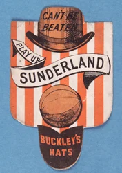 Kan inte bli slagen, spela upp Sunderland, Baines-kort i form av en sköld