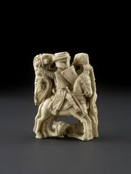 Schackman, möjligen 1200-talet,