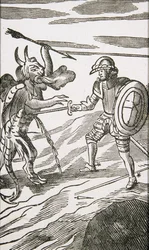 Christian och Apollyon, från den 13:e upplagan av 