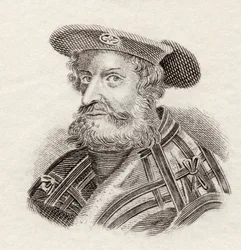 Claudius Ptolemaeus, eller Ptolemaios, 1825 (gravyr)