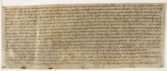 Bomull Augustus ii 18, Wealdhere brev, c.704, tidigaste brev nära