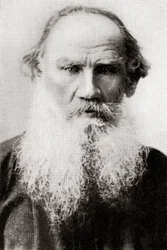 Greve Lev Nikolajevitj Tolstoj, även känd som Leo Tolstoj, ur Hutchinsons Nationernas historia, utgiven 1915
