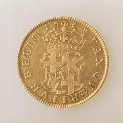Oliver Cromwells krona (1599-1658), London Mint, 1658 (baksidan) (silver) (för framsidan se 168061)