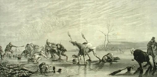 Curling ca 1880, från 