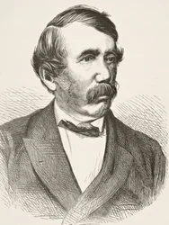 David Livingstone, ur "Englands nationella och inhemska historia" av William Hickman Smith Aubrey (1858-1916), utgiven i London, ca 1890