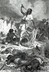 Death of the Emperor Theodore, från "Cassell