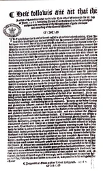 Förklaring av lorder som utpekar earlen av Bothwell som mördaren av Lord Darnley, 1567