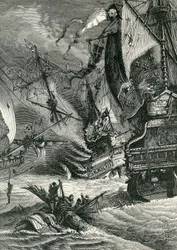 Förstörelsen av den spanska armadan, 1865