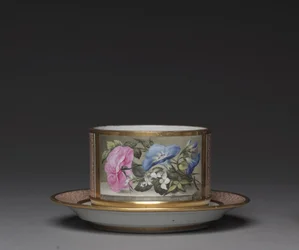 Fat, tillverkat av Worcester Porcelain Factory, c.1810