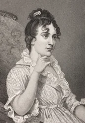 Eleanor Parke Custis Lewis, från "Gallery of Historical Portraits", publicerad omkring 1880.