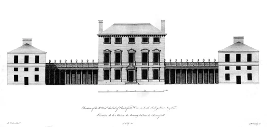 Höjd av Rt. Ärade Earl of Chesterfields House, 1767