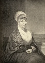 Elizabeth Fry (1780-1845) illustration från "Little Journeys to the Homes of Famous Women", publicerad 1897