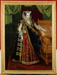 Elizabeth Home, grevinna av Suffolk (olja på duk)