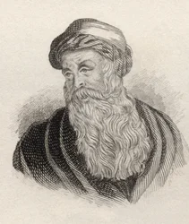 Epiphanius, från "Crabbes Historical Dictionary", publicerad 1825.