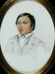 Erasmus Augustine Kallihirua, ca 1855 (akvarell på papper)