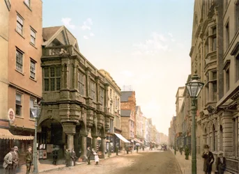 Exeter (handfärgat foto)
