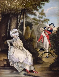 Fatal Curiosity, pub. av Robert Sayer & J. Bennett, 1784 (mezzotintgravyr)