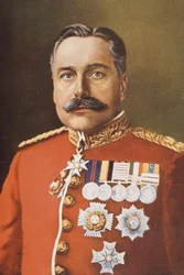 Fältmarskalk Haig (färg litho)