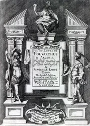 Frontispice for Argenis av John Barclay, andra engelska upplagan, 1636