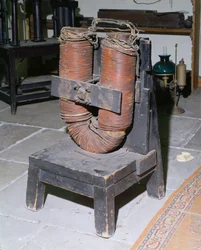 Jätteelektromagnet som tillhör Michael Faraday (1791-1867), ca 1850