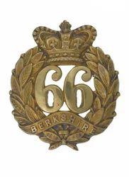 Glengarry-märke, ca 1874-81 (mässing)
