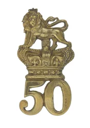 Glengarry-märke, ca 1874-81 (mässing)