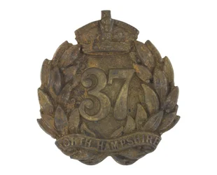 Glengarry-märke, ca 1874-81 (metall)