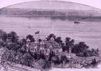 Government House, Perth, Western Australia, från "Australian Pictures", pub. av The Religious Tract Society