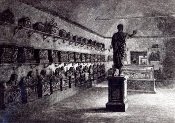 Hall of the Arringatore, Etruskiska museet, Florens